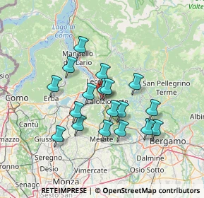 Mappa Via Moggio Lido, 23808 Vercurago LC, Italia (11.41056)