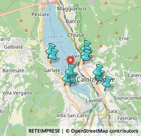 Mappa Via Moggio Lido, 23808 Vercurago LC, Italia (1.19182)