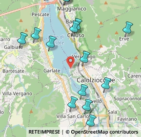 Mappa Via Moggio Lido, 23808 Vercurago LC, Italia (2.62688)
