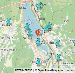 Mappa Via Moggio Lido, 23808 Vercurago LC, Italia (2.35417)