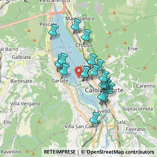 Mappa Via Moggio Lido, 23808 Vercurago LC, Italia (1.43)