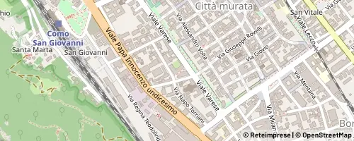 Mappa Como