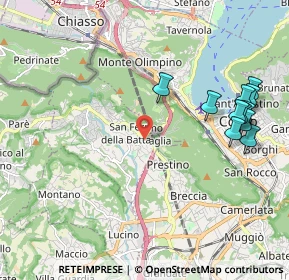 Mappa Via Roma, 22020 San Fermo della Battaglia CO, Italia (2.33818)