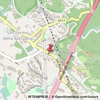 Mappa Via Roma, 12, 22020 San Fermo della Battaglia, Como (Lombardia)