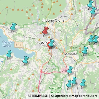Mappa Via Orazio, 21100 Varese VA, Italia (6.49429)