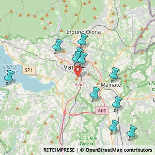 Mappa Via Orazio, 21100 Varese VA, Italia (4.31727)