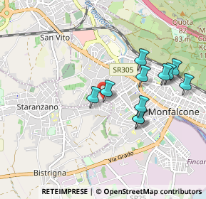 Mappa Via Armando Diaz, 34079 Staranzano GO, Italia (0.86)