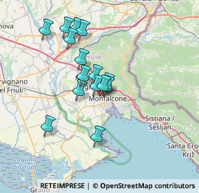 Mappa Via Armando Diaz, 34079 Staranzano GO, Italia (5.69467)