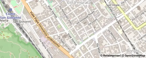 Mappa Como
