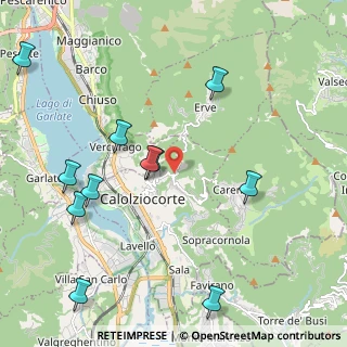 Mappa Via Erve, 23801 Calolziocorte LC, Italia (2.46)