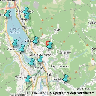 Mappa Via Erve, 23801 Calolziocorte LC, Italia (2.67818)