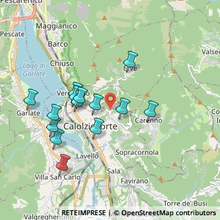 Mappa Via Erve, 23801 Calolziocorte LC, Italia (1.81571)