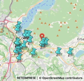 Mappa Via Monte Grappa, 22038 Tavernerio CO, Italia (3.94947)