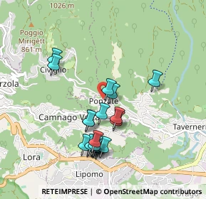 Mappa Via Monte Grappa, 22038 Tavernerio CO, Italia (0.879)