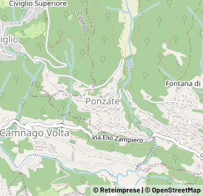 Mappa Via Monte Grappa, 22038 Lipomo CO, Italia (0.39231)