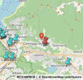 Mappa Via Monte Grappa, 22038 Tavernerio CO, Italia (3.21933)