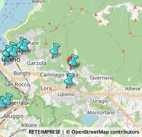 Mappa Via Monte Grappa, 22038 Tavernerio CO, Italia (2.79455)