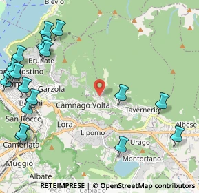 Mappa Via Monte Grappa, 22038 Tavernerio CO, Italia (3.02)