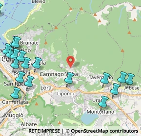 Mappa Piazza Garibaldi, 22038 Tavernerio CO, Italia (2.98842)