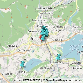 Mappa Piazza Sant'Eufemia, 22036 Erba CO, Italia (0.96455)