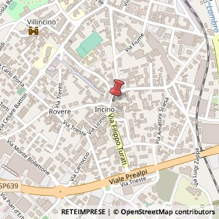 Mappa Piazza Vittorio Veneto, 14, 22036 Erba, Como (Lombardia)
