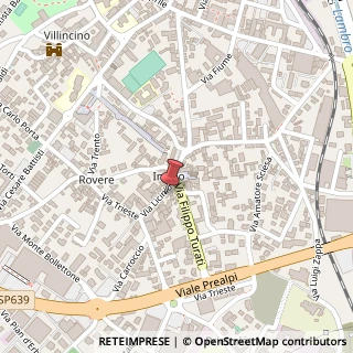 Mappa Via Licinio, 7, 22036 Erba, Como (Lombardia)