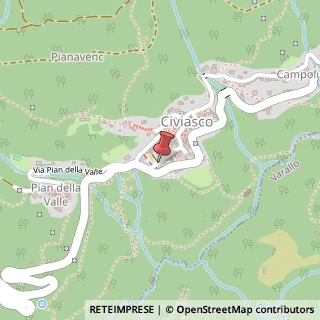 Mappa Via Ercole Durio, 8, 13010 Civiasco, Vercelli (Piemonte)