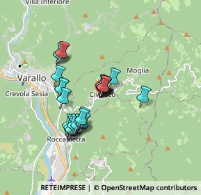 Mappa SP 78, 13010 Civiasco VC (1.35)