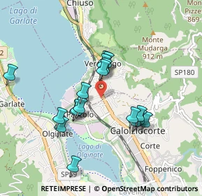 Mappa Via Giovanni Battista Moroni, 23808 Vercurago LC, Italia (0.80778)