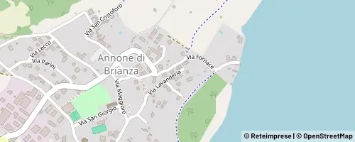 Mappa Annone di Brianza
