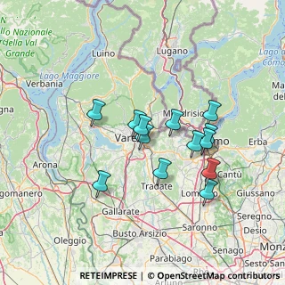 Mappa Via Ecologia, 21100 Varese VA, Italia (11.62077)