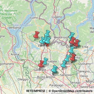 Mappa Via Ecologia, 21100 Varese VA, Italia (15.2795)