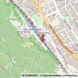 Mappa Via Santa Marta, 14, 22100 Como, Como (Lombardia)