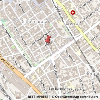 Mappa Via Cesare Cant?, 50, 22100 Como, Como (Lombardia)