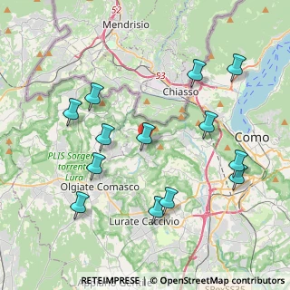 Mappa Via Roccolo, 22041 Colverde CO, Italia (4.31)