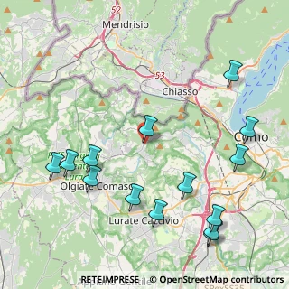 Mappa Via Roccolo, 22041 Colverde CO, Italia (5.03857)