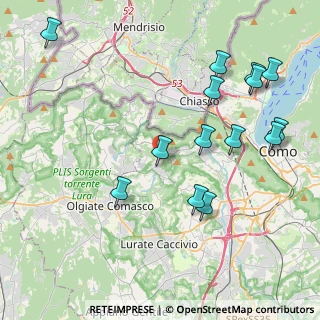 Mappa Via Roccolo, 22041 Colverde CO, Italia (4.63714)