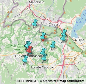 Mappa Via Roccolo, 22041 Colverde CO, Italia (3.19846)