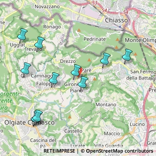Mappa Via Roccolo, 22041 Colverde CO, Italia (2.42818)
