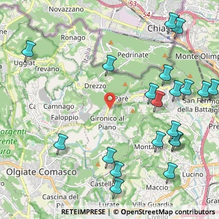 Mappa Via Roccolo, 22041 Colverde CO, Italia (2.8455)
