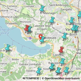 Mappa Via Vigevano, 21100 Varese VA, Italia (3.031)
