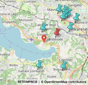 Mappa Via Vigevano, 21100 Varese VA, Italia (2.42545)