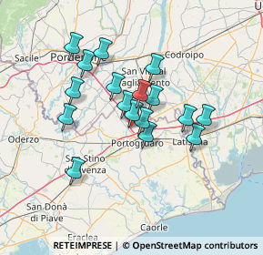 Mappa Via dei Salici, 30020 Gruaro VE, Italia (11.14059)