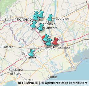 Mappa Via dei Salici, 30020 Gruaro VE, Italia (10.05333)