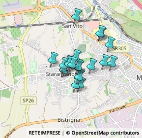 Mappa Via XXV Aprile, 34079 Staranzano GO, Italia (0.5465)