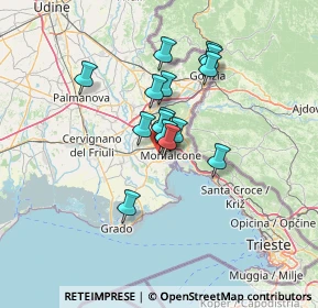 Mappa Via XXV Aprile, 34079 Staranzano GO, Italia (9.43467)