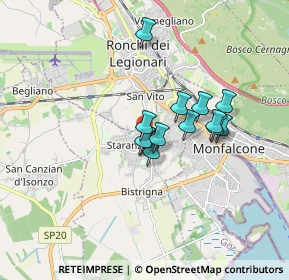 Mappa Via XXV Aprile, 34079 Staranzano GO, Italia (1.19769)