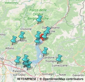 Mappa Localitá pizzone, 25055 Pisogne BS, Italia (15.44643)