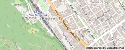 Mappa Como