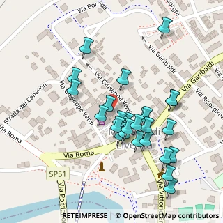 Mappa Via Giuseppe Verdi, 31040 Meduna di Livenza TV, Italia (0.11111)